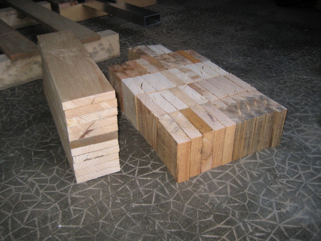 pieces de bois pour spacers